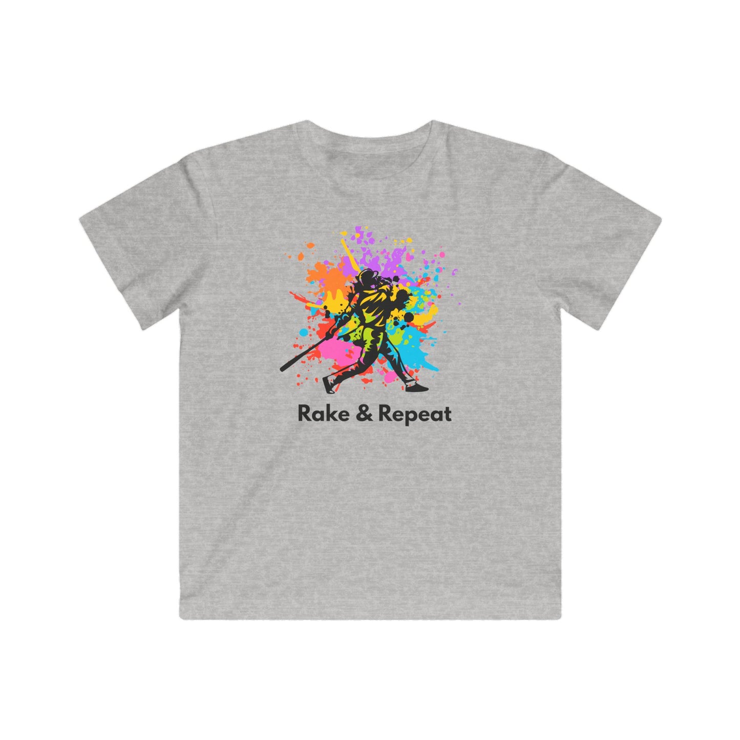Kids Baseball Splatter Tee