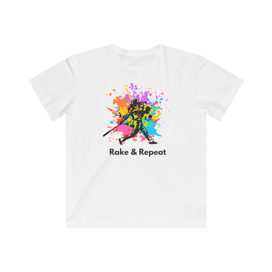 Kids Baseball Splatter Tee